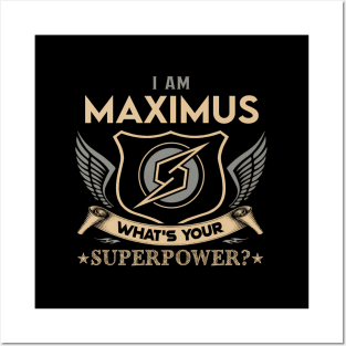 Maximus Posters and Art